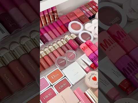 Let’s organize my blush collection🌸✨ part II #makeupcollection #makeup #organization #asmr #shorts