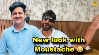 Moonch ke saath new look kaisa lag rha hai 😂😂 || VLOG