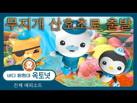바다 탐험대 옥토넛 - 🌈 무지개 산호초로 출발! 🐠 - 90분+ 봄 편집 - 모음집