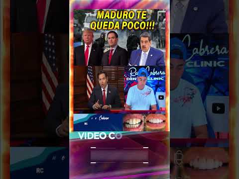 EL SENADOR MARCO RUBIO DA UN ULTIMÁTUM A MADURO: ACEPTA LA DERROTA  #venezuela #cuba