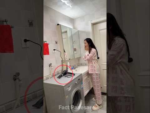 हेयर ड्रायर से क्या होली प्रैंक 😱🤯