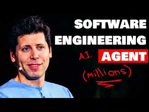 Sam Altman "MILLIONS of Software Engineering Agents" and "AGI in sight"