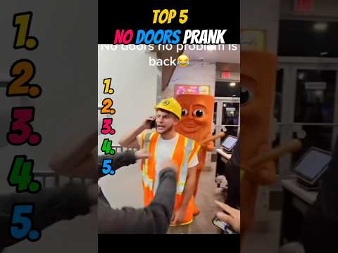 Top 5 No Doors Prankðģ #top5 #prank #funnyshorts