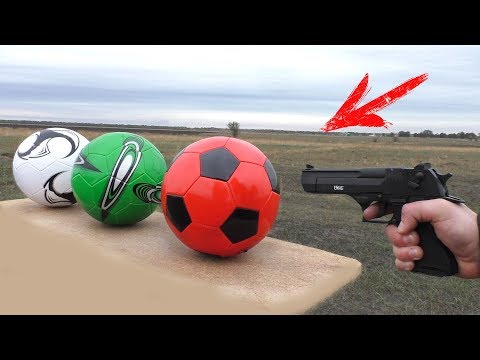 GUN VS SOCCER BALL TEST