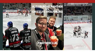 VIP bei den Augsburger Panthern! Stadionvlog Augsburger Panther vs. Grizzlys Wolfsburg