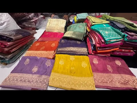 Banarasi Mashroo Crape Silk Banarasi Saree @ Sale Up To 50% Off Kaas Handloom