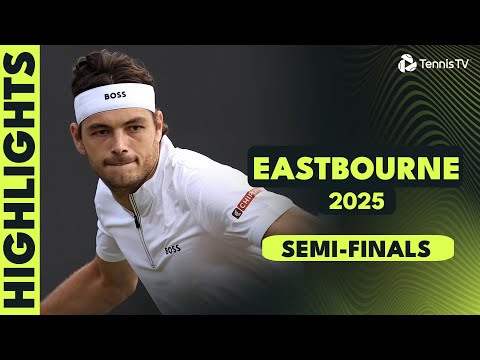 Fritz Takes On Davidovich Fokina; Humbert vs Brooksby | Eastbourne 2025 Semi-Finals Highlights