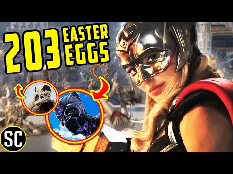 THOR: LOVE AND THUNDER Breakdown! Every Easter Egg and MARVEL Reference