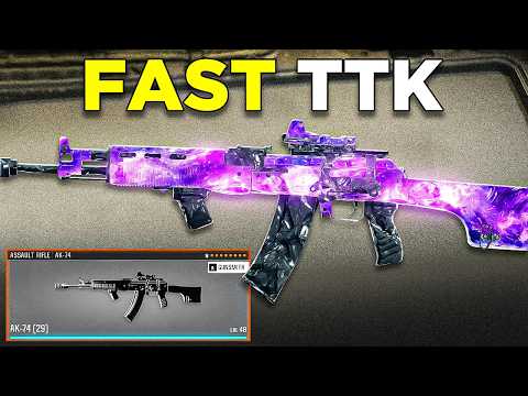 now FASTEST KILLING AR in BLACK OPS 6! 😈 (Best AK74 Class Setup) BO6 / Warzone