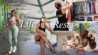 Mid-Year LIFE RESET| goal setting, declutter, 2025 vision board, healthy habits