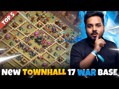 Top 5 New TOWNHALL 17 War Base Link in Clash of Clans - Coc