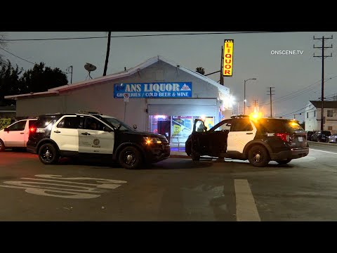 Burglars Hit South LA Liquor Store