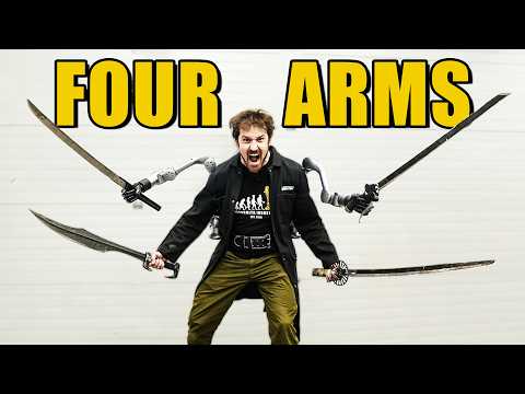 Becoming a CYBORG with TWO ROBOT ARMS!