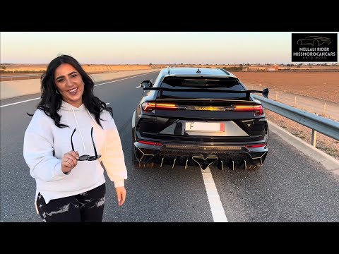 أخطر  نسخة الدفع الرباعي لامبورجيني منصوري فيديو ليها الأول بالمغربlamborghini Urus Mansory P820 🇲🇦