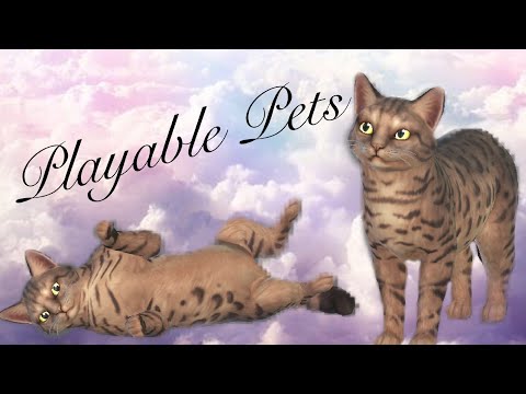 the sims 4 playable pets mod