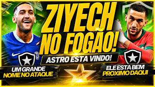 🚨🚨ZIYECH NO BOTAFOGO! ASTRO MARROQUINO ESTA MUITO PRÓXIMO DE SER NOVO REFORÇO DO FOGÃO