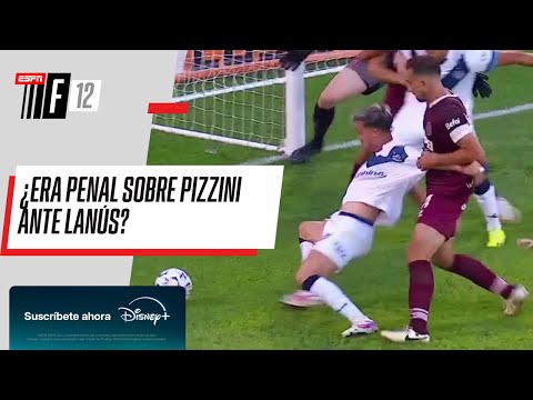 LAS POLÉMICAS DEL ARBITRAJE DE ECHENIQUE EN EL EMPATE DE VÉLEZ Y LANÚS | #ESPNF12