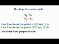 Understanding Perpendicular Lines