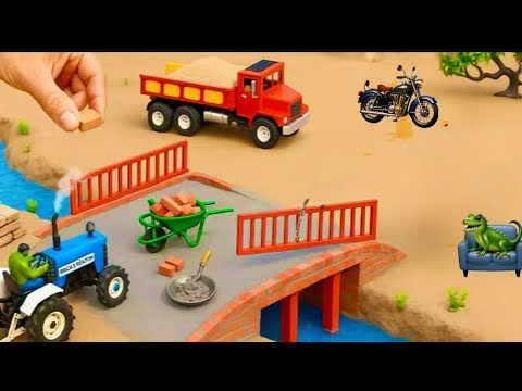 Mini stage making At-New Home How to make mini stage Dj toy mini truck loading stage program dj sr