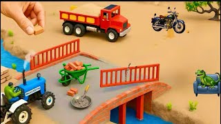 Mini stage making At-New Home How to make mini stage Dj toy mini truck loading stage program dj sr