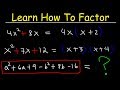 Factoring Trinomials and Polynomials: A Comprehensive Overview