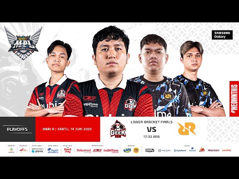 🔴 LIVE | MPL ID S15 | Playoffs Hari 4 | Bahasa Indonesia