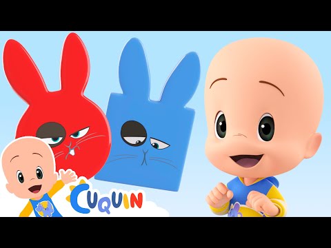 Learn the shapes with Cuquín and Ghost's color cube Cuquin - All you can learn