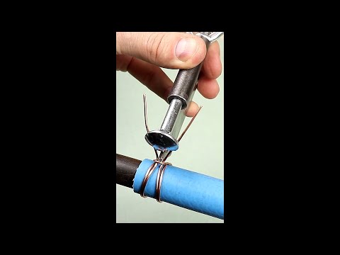 How to make a simple wire clamp!! #shorts