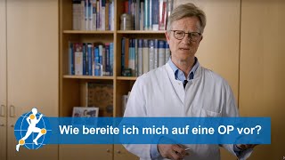 Wie bereite ich mich auf eine Gelenkersatzoperation vor?