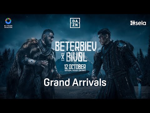 RIYADH SEASON: ARTUR BETERBIEV VS. DMITRY BIVOL - GRAND ARRIVALS AO VIVO