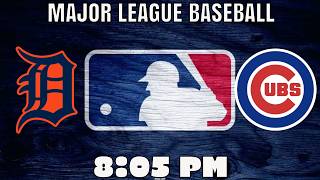 MLB BASEBALL TIGERS VS CUBS *SCOREBOARD*