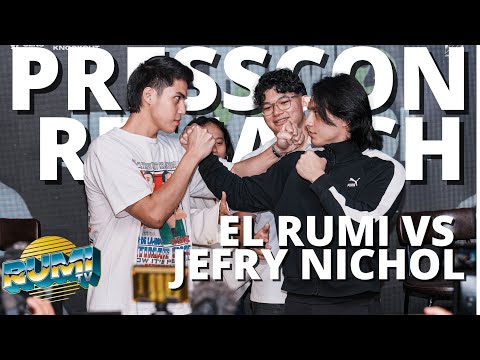 RECAP PRESS CONFERENCE SUPERSTAR KNOCKOUT REMATCH  EL RUMI VS JEFRY NICHOL | RUMI TV
