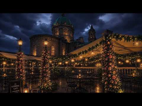 La Cathedral Café After Rain ambience 🌧️ | A Quiet Evening in Intramuros, Manila | 4K | lofi sleep