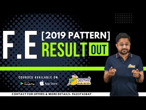 F.E 2019 PATTERN RESULTS DECLARED | IMPORTANT THINGS TO KNOW | #SPPU | Aalsi Engineer | Rounak Sir