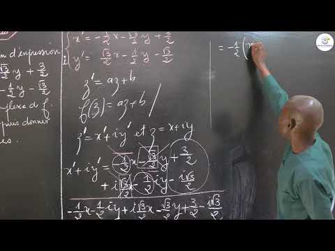 Exercices - Terminale S2 - Mathématiques:  Les Similitudes Planes Directes / M. Boye