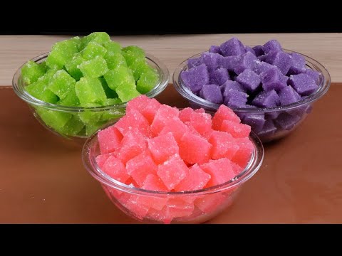 Cómo Hacer Goma de Gelatina Casera – Caramelos de Colores Fáciles y Deliciosos