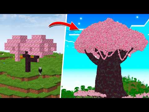 Hice el ARBOL MÁS GRANDE de Minecraft