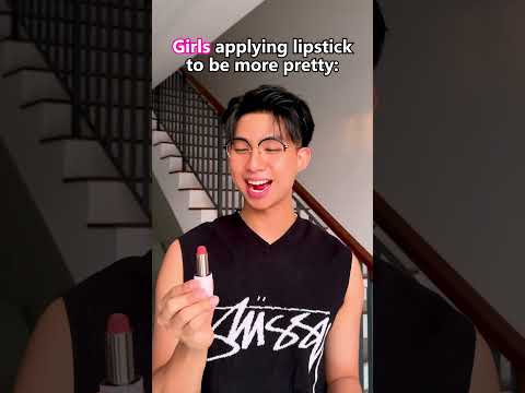 Only girls with lipstick can relate