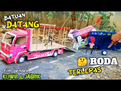 Kliwir & Jabrik_Truk Muatan Sapi Roda Terlepas#trukmuatansapirodaterlepas