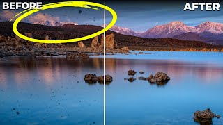 NEW Photoshop Feature! One Click Dust Removal