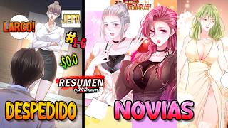 🧰[1-6] PERDEDOR es DESPEDIDO pero SE VUELVE MILLONARIO CON WAIFUS [RANGO SS]⚡- Sección Wheeler