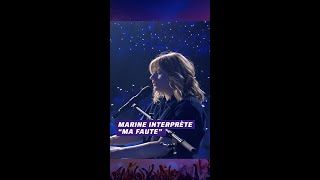 On ne peut se retenir de chanter "Ma Faute" avec Marine 🥹