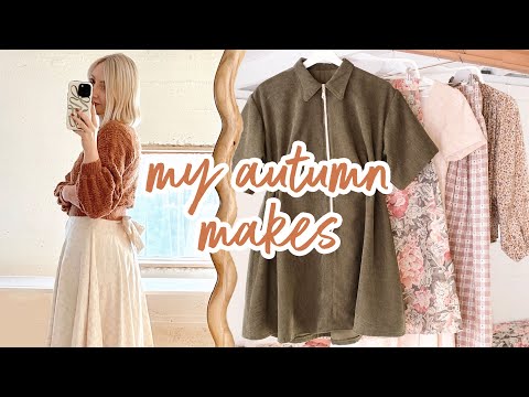 Everything I Made In Autumn 🍂 (Sewing My Dream Wardrobe!) | MY ME-MADE WARDROBE