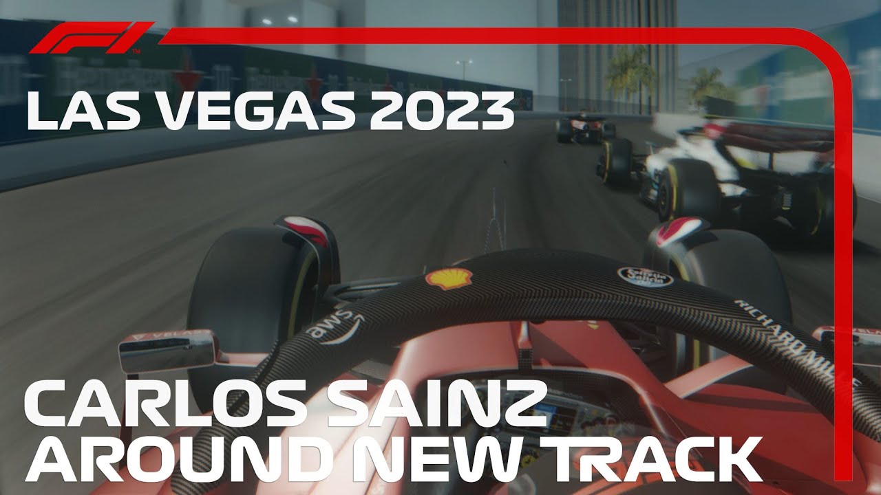 Watch onboard: virtual lap of Las Vegas street circuit for 2023 GP with ...