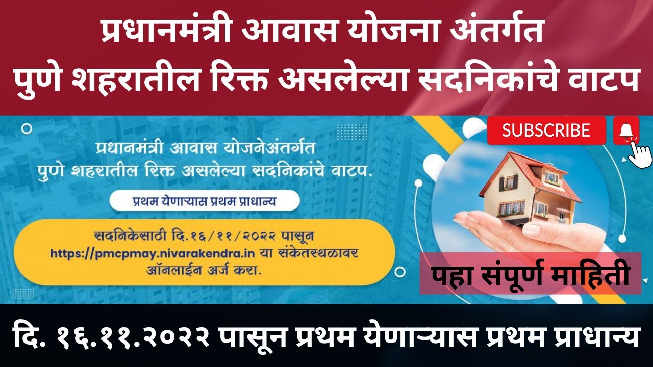 Pm Awas Yojana Pune  February 22, 2025