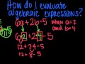Evaluating Expressions for 7th Grade Math
