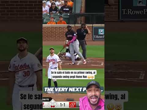 Jhonkensy Noel Home Run 1 en MLB 😳 #mlblb #beisbol #mlb #baseball #shortsyoutube #shorts #shortvideo