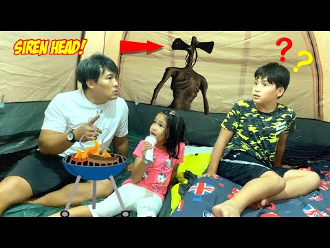 24 JAM CAMPING DI DALAM RUMAH !! TAKUT ADA SIREN HEAD - Part 1