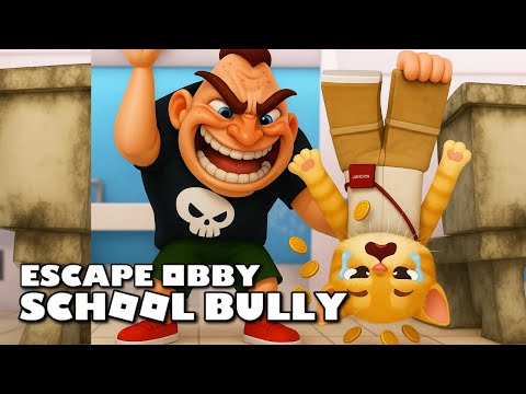 ESCAPE SCHOOL BULLY 😠🏫 | ROBLOX OBBY ASMR | EL MILO GATO