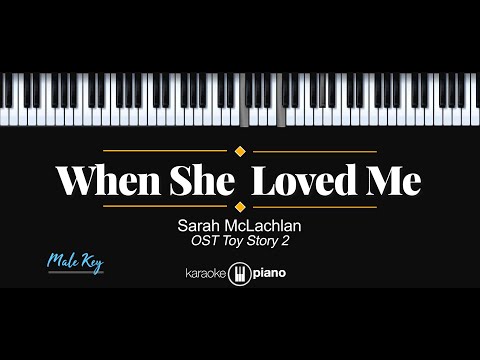 When She Loved Me (OST Toy Story 2) – Sarah Mclahen (KARAOKE PIANO – MALE KEY)